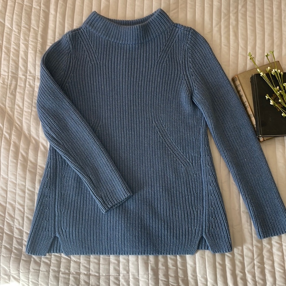 Talbots MP Light Blue Sweater